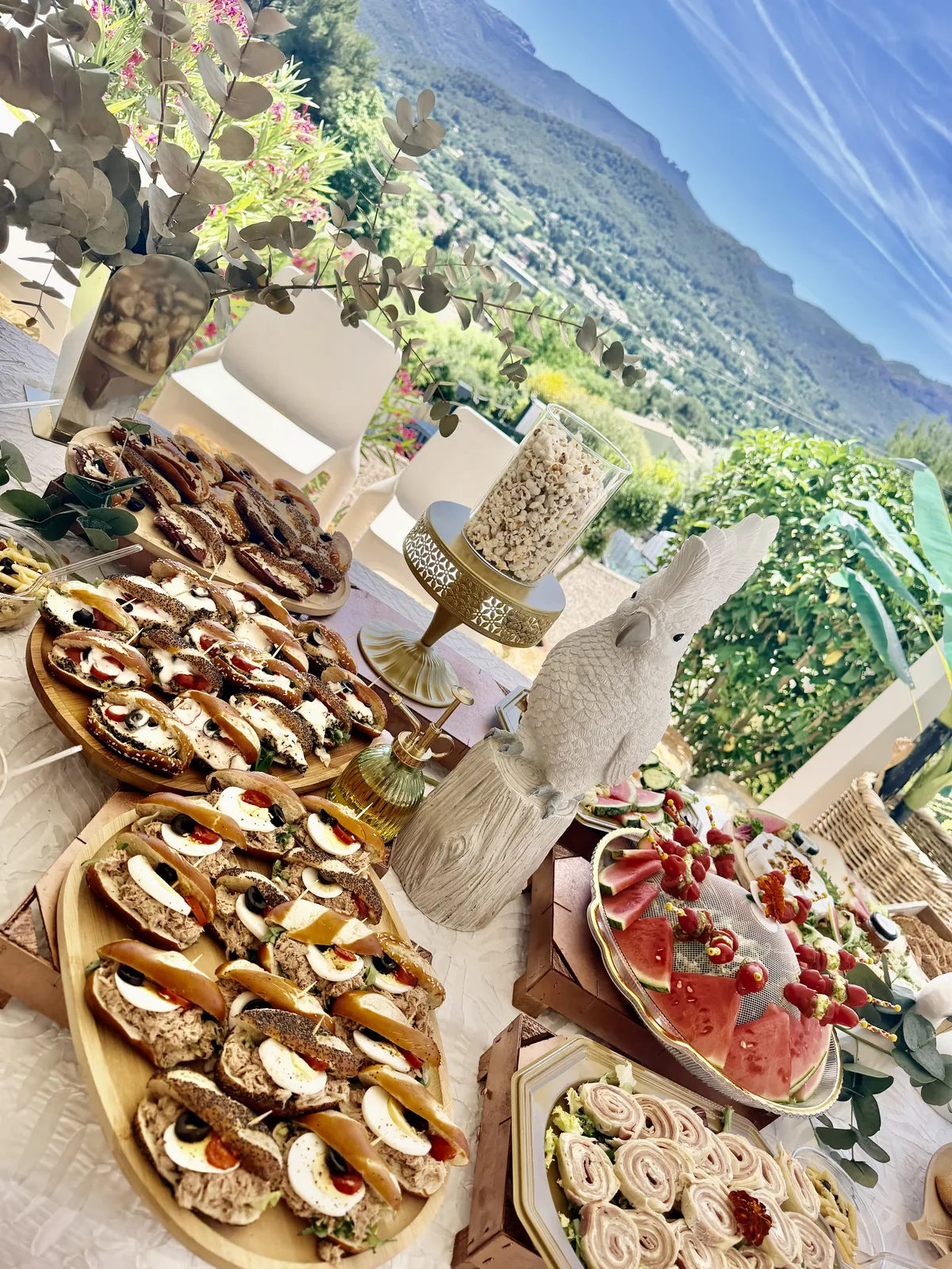 Buffet traiteur Ganou Event's en Provence