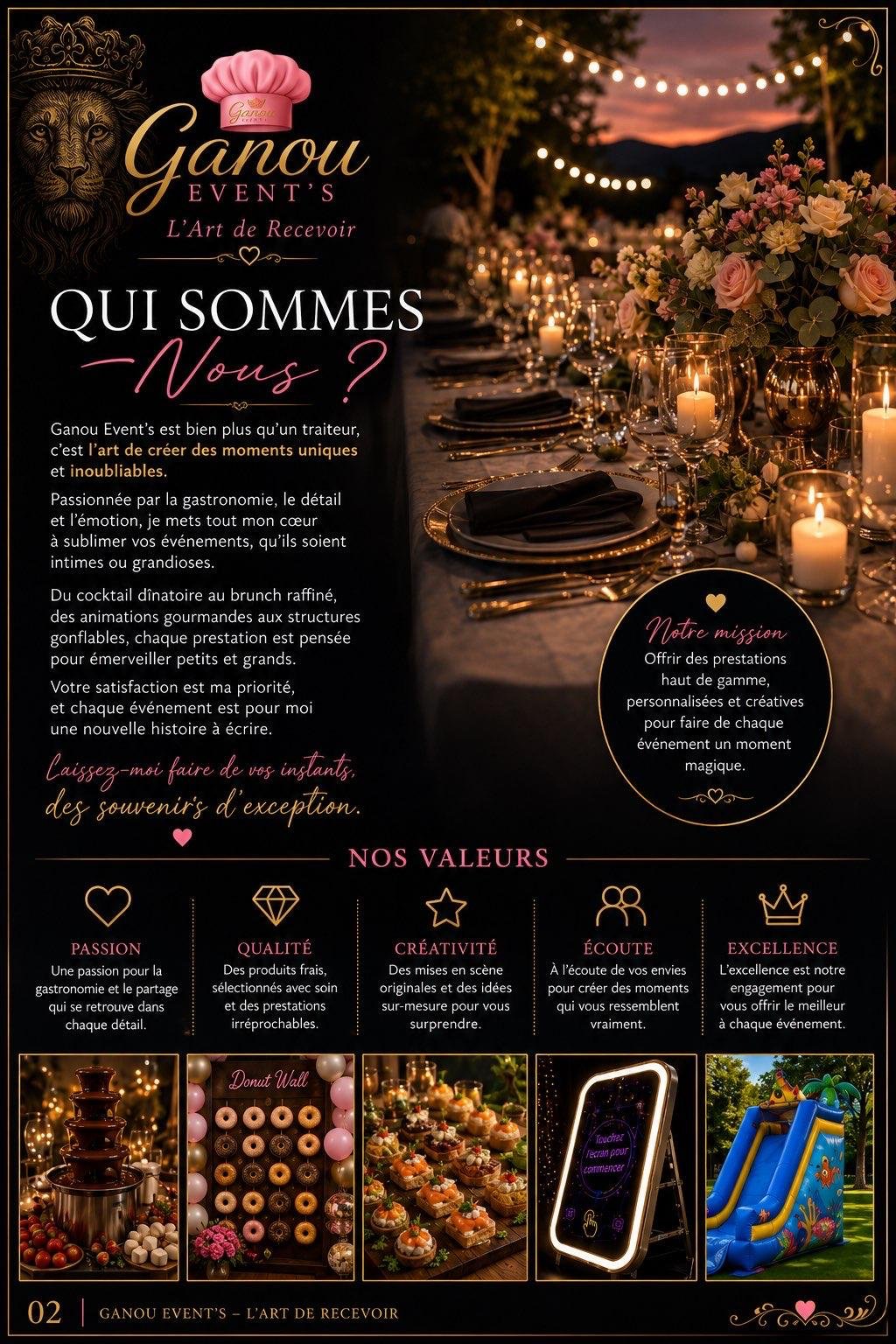 Catalogue Ganou Event's 01