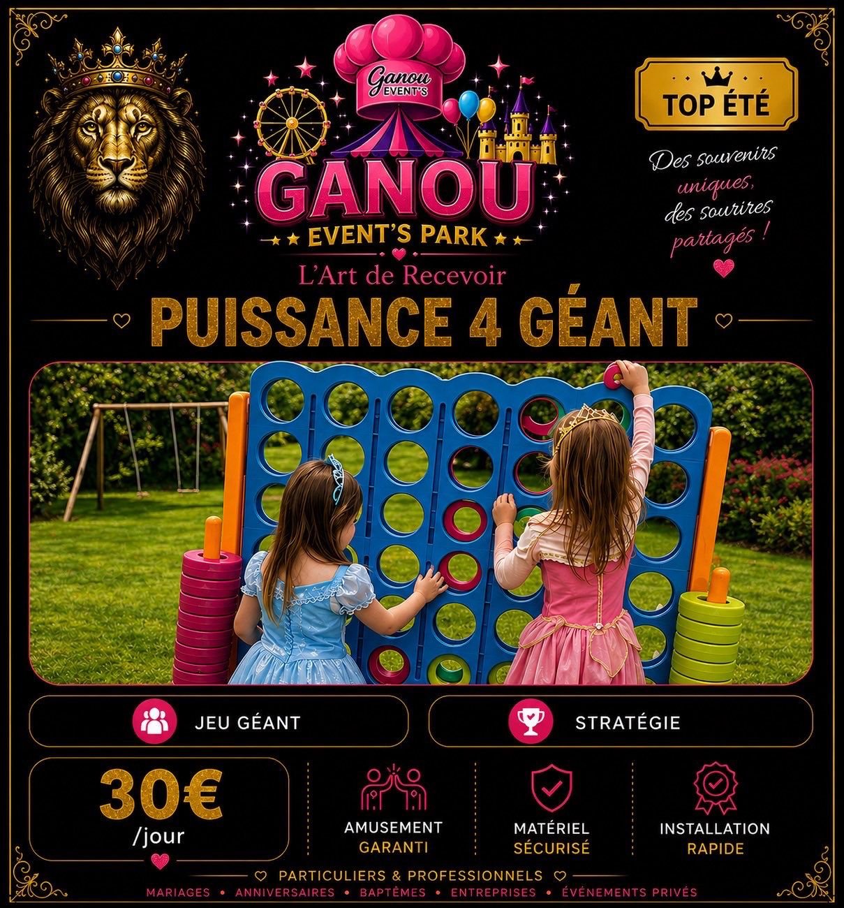 Catalogue Ganou Event's 15