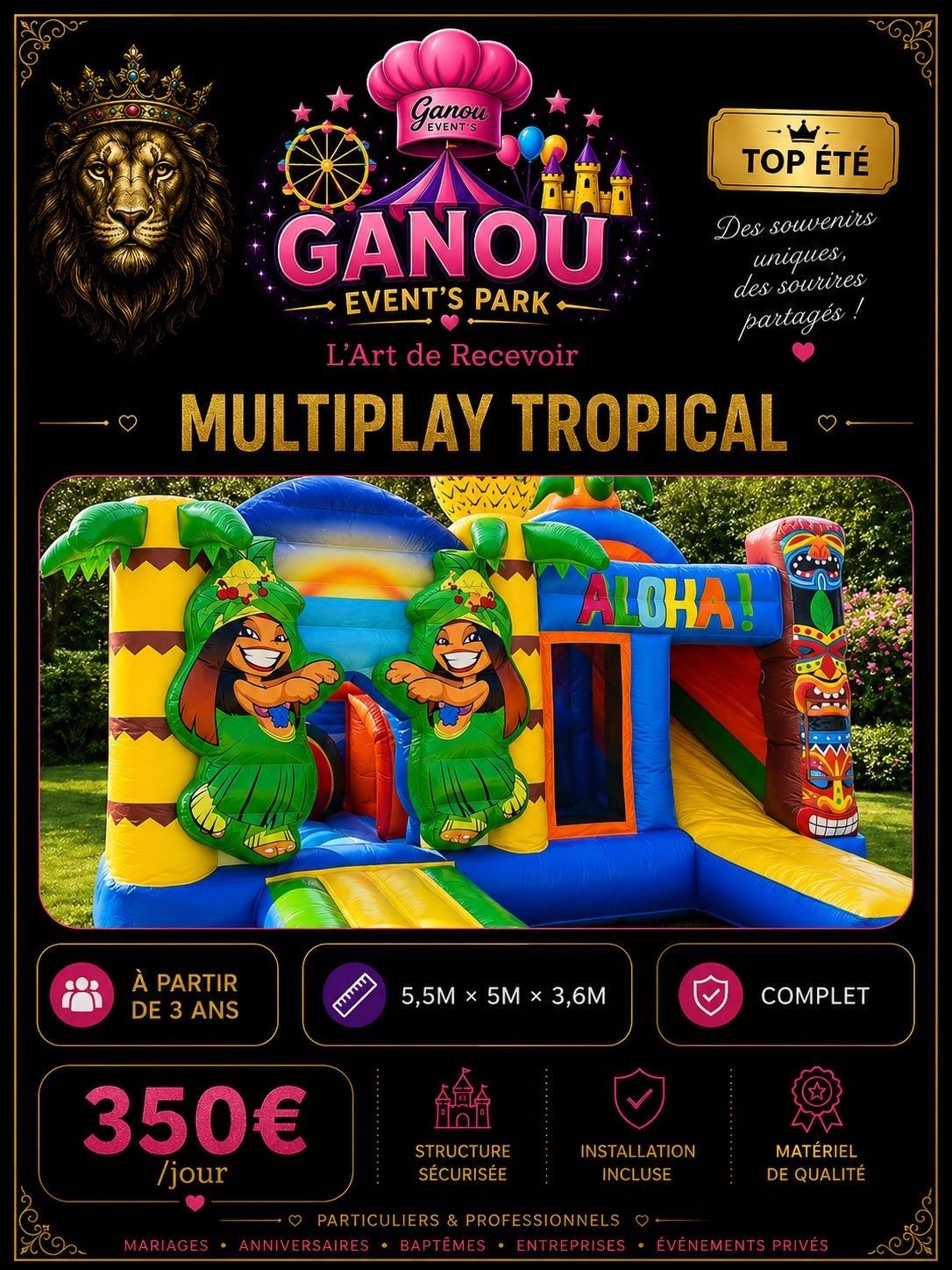 Catalogue Ganou Event's 18
