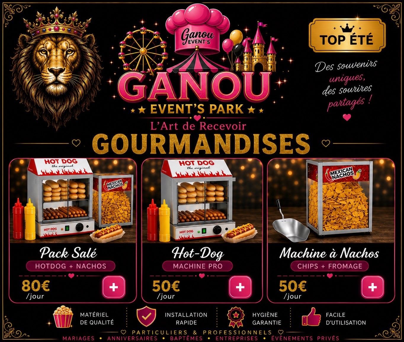 Catalogue Ganou Event's 24